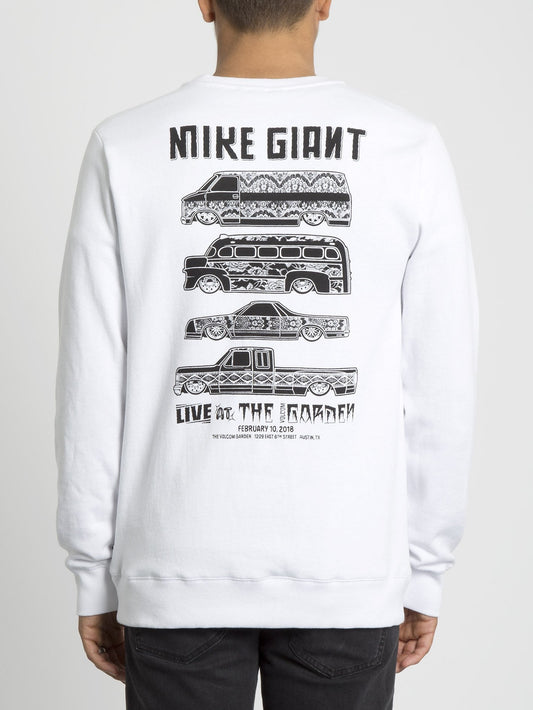 Mike Giant Sweatshirt - Weiß