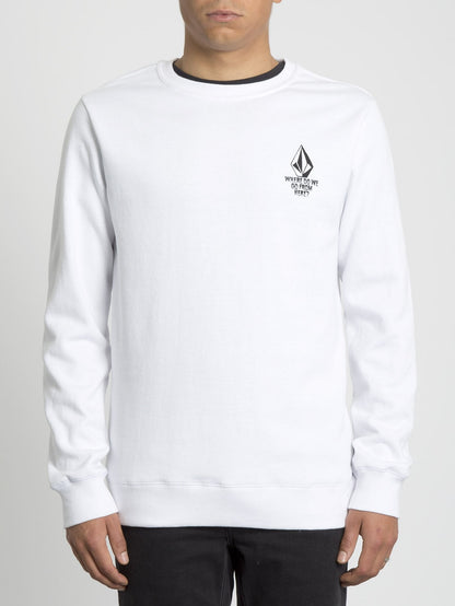 Mike Giant Sweatshirt - Weiß