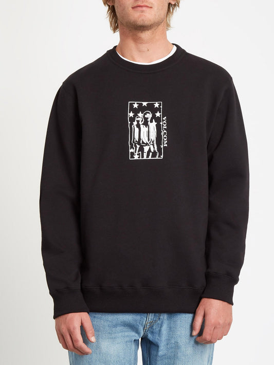 Merick Sweatshirt - SCHWARZ