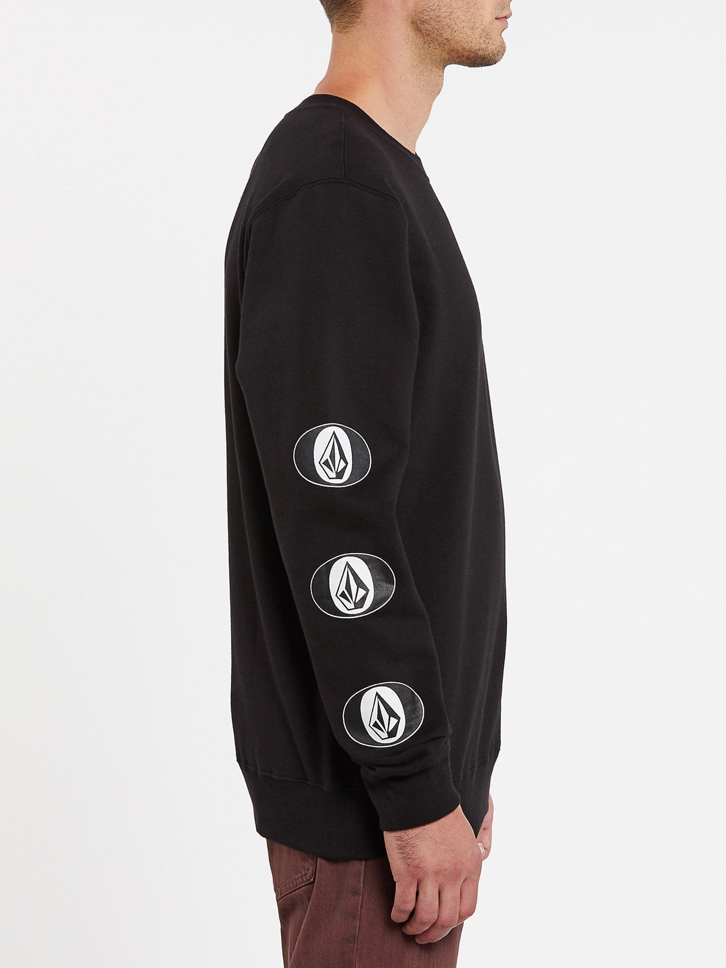 Stone Stack Sweatshirt - BLACK