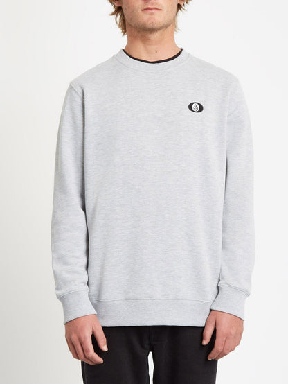 Single Stone Sweatshirt - GRAU MELIERT