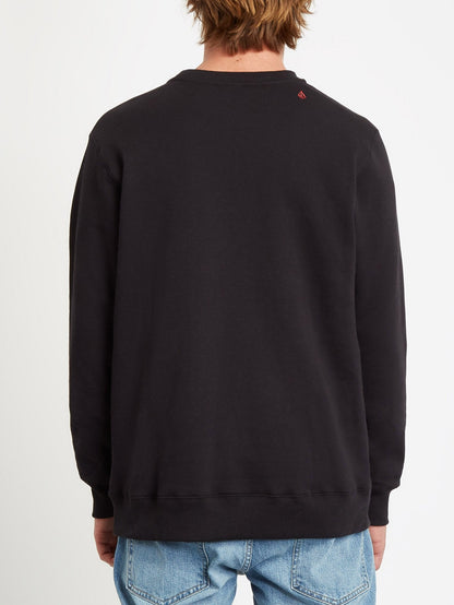 Single Stone Div Sweatshirt - BLACK