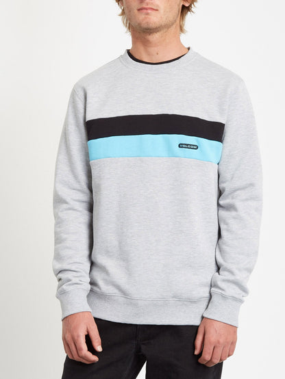 Single Stone Div Sweatshirt - HEATHER GRAY