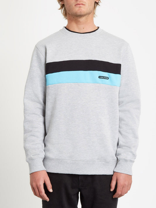 Single Stone Div Sweatshirt - GRAU MELIERT