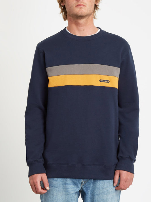 Single Stone Div Sweatshirt - MARINEBLAU