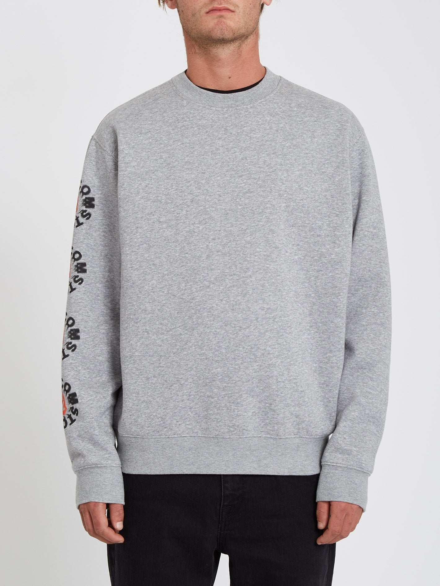 Catch 91 Sweatshirt - Grau meliert