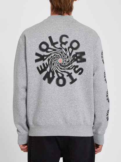 Catch 91 Sweatshirt - Grau meliert