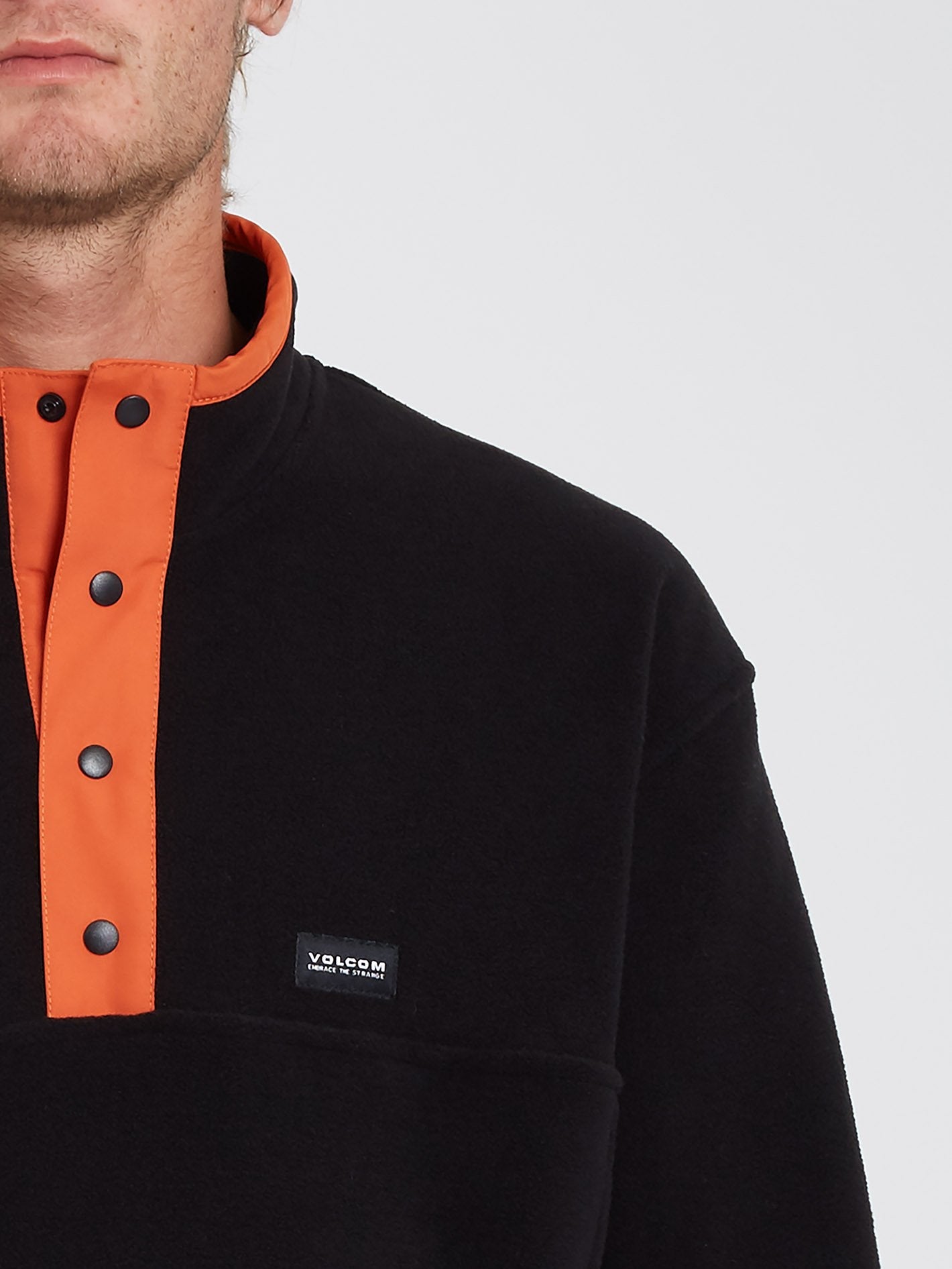 Error92 Fleecepullover - SCHWARZ
