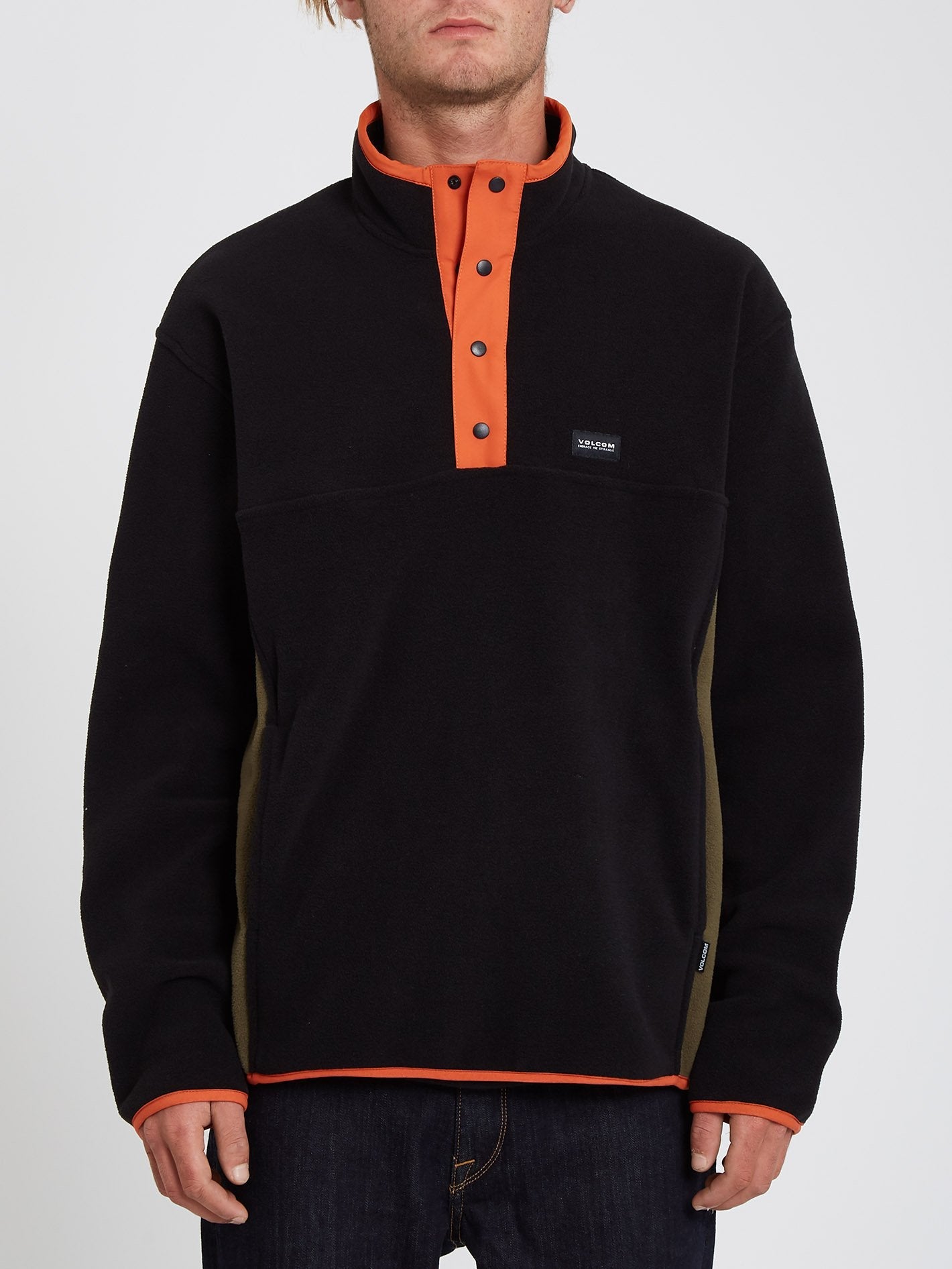 Error92 Fleecepullover - SCHWARZ