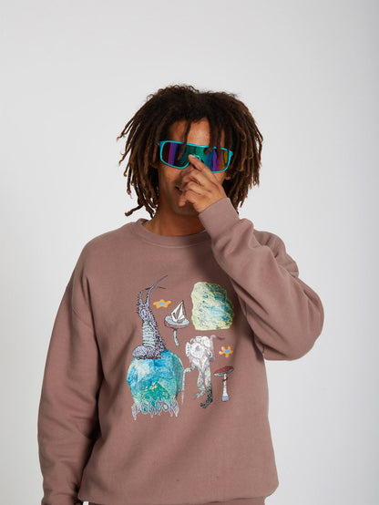 Chrissie Abbott X French sweatshirt - DOESKIN