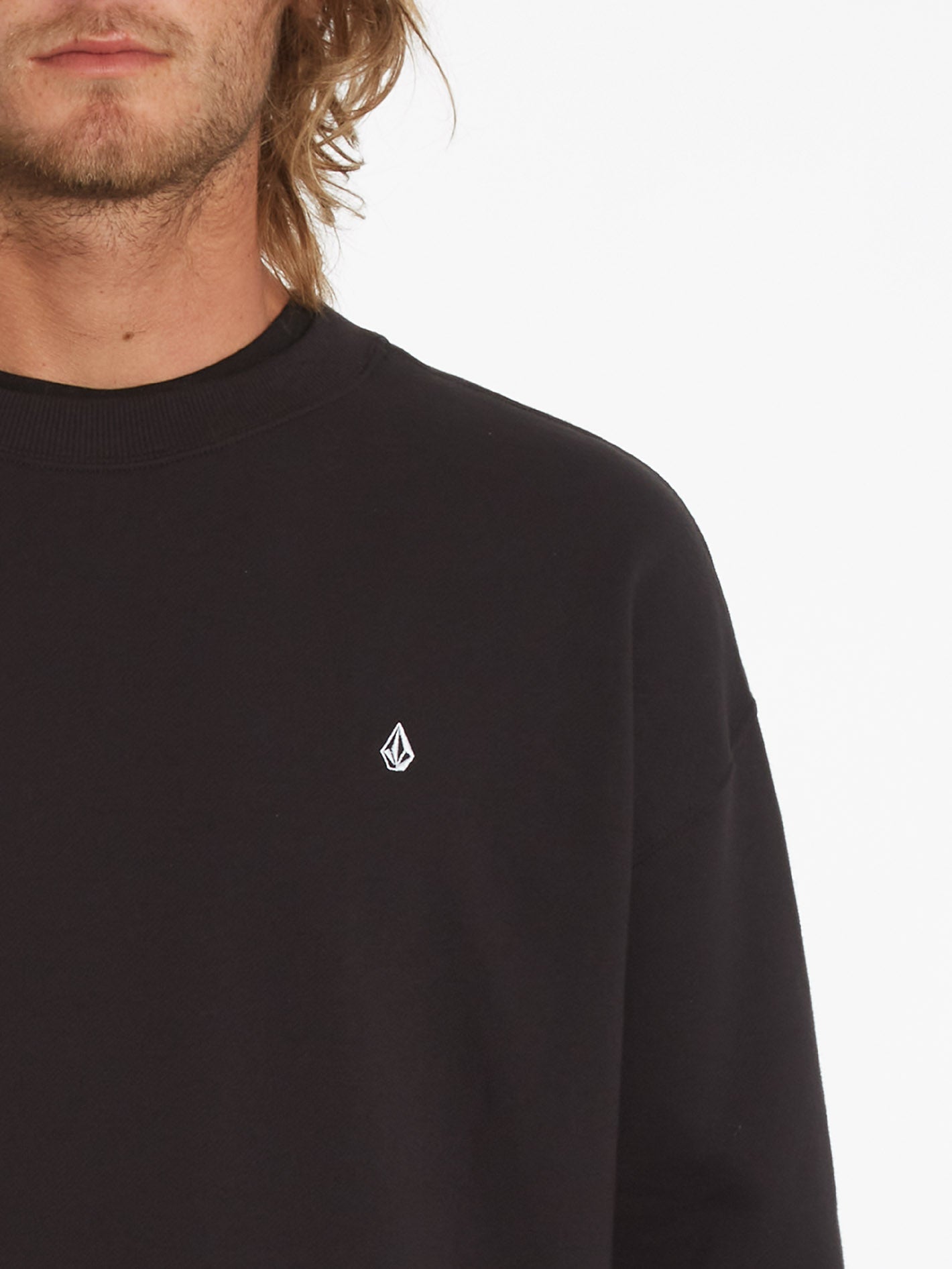 Single Stone Sweatshirt - SCHWARZ