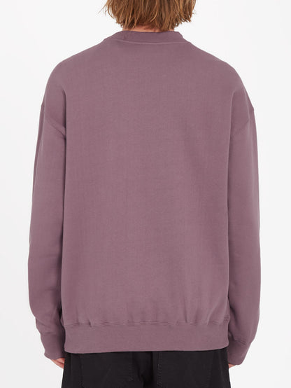 Single Stone Sweatshirt - BORDEAUX BROWN