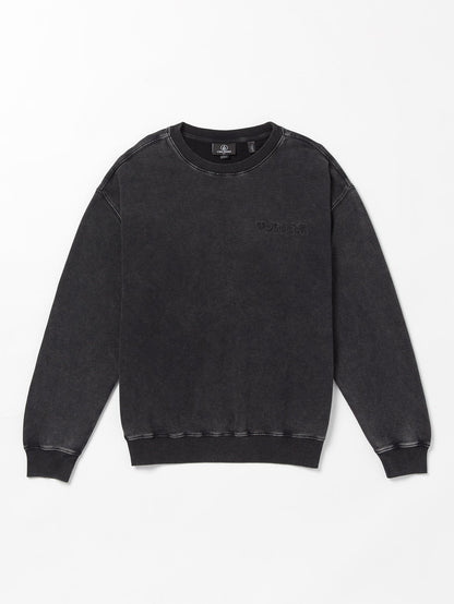 Acid Wall Sweatshirt - SCHWARZ