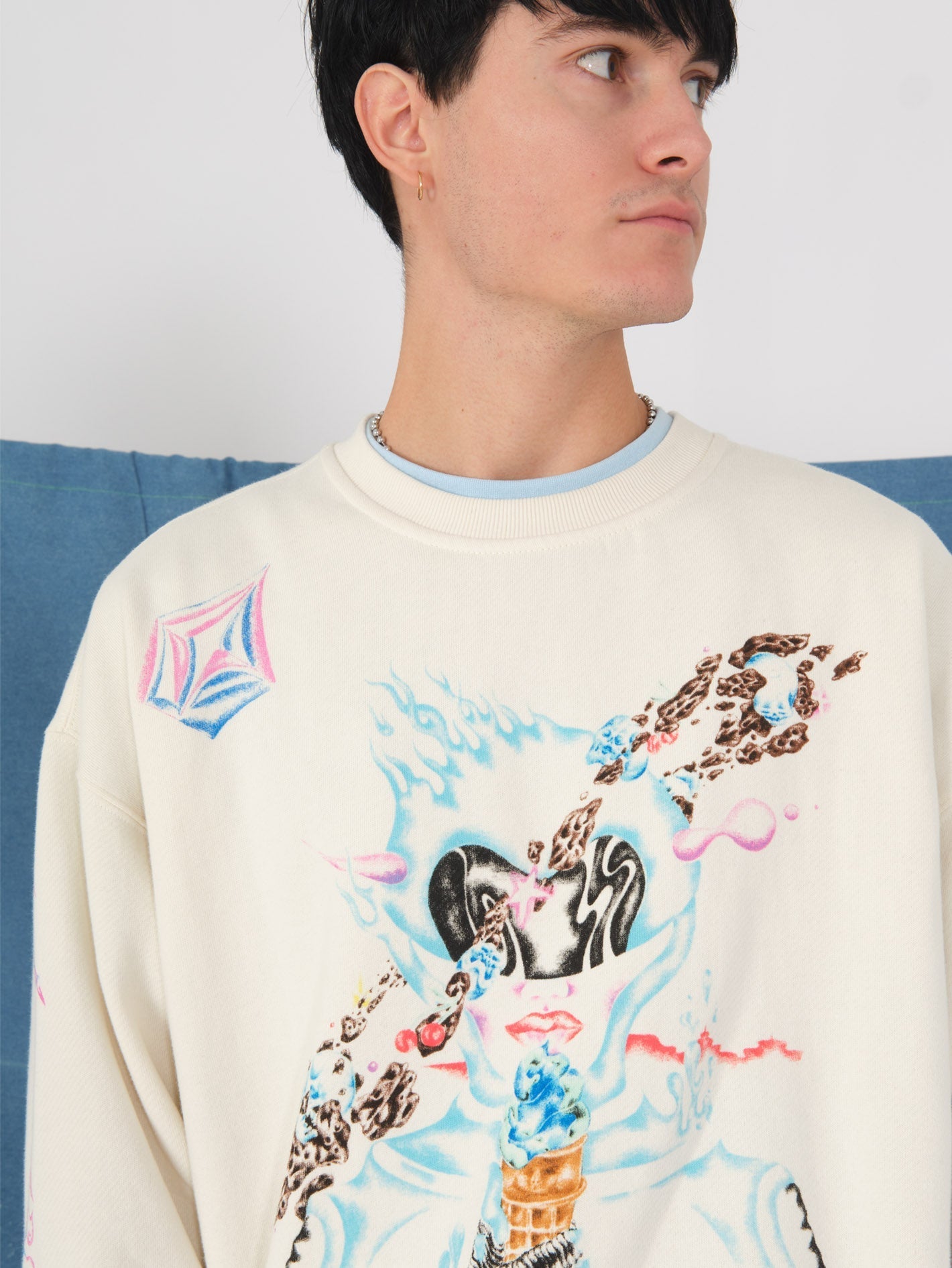 Sam Ryser Sweatshirt - OFF WHITE