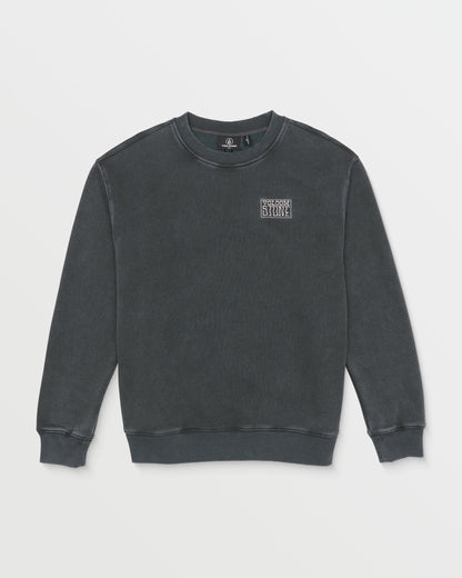 Backwash Sweatshirt - Asphaltschwarz