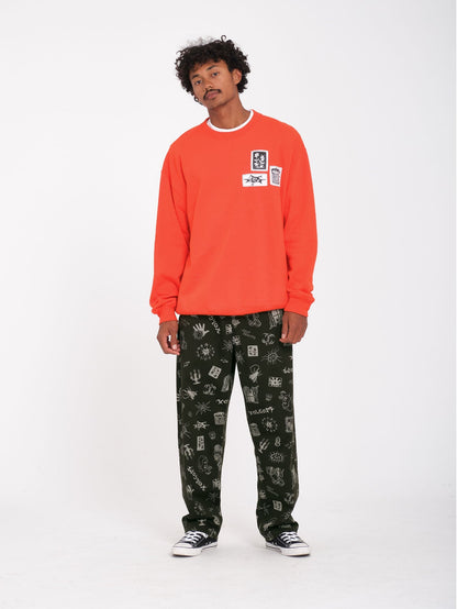 Keutchi Sweatshirt - BRIGHT RED