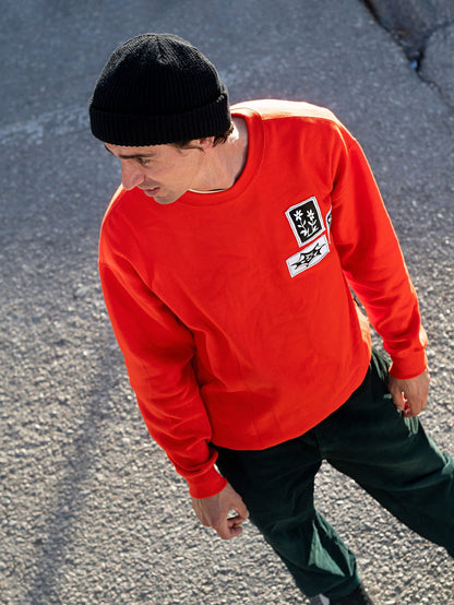 Keutchi Sweatshirt - BRIGHT RED