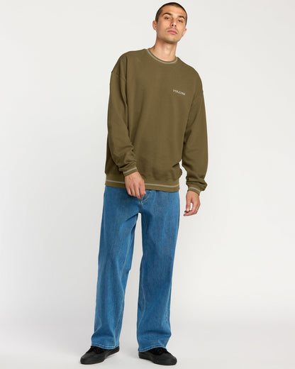 Sweatshirt K Stone - Sage Leaf