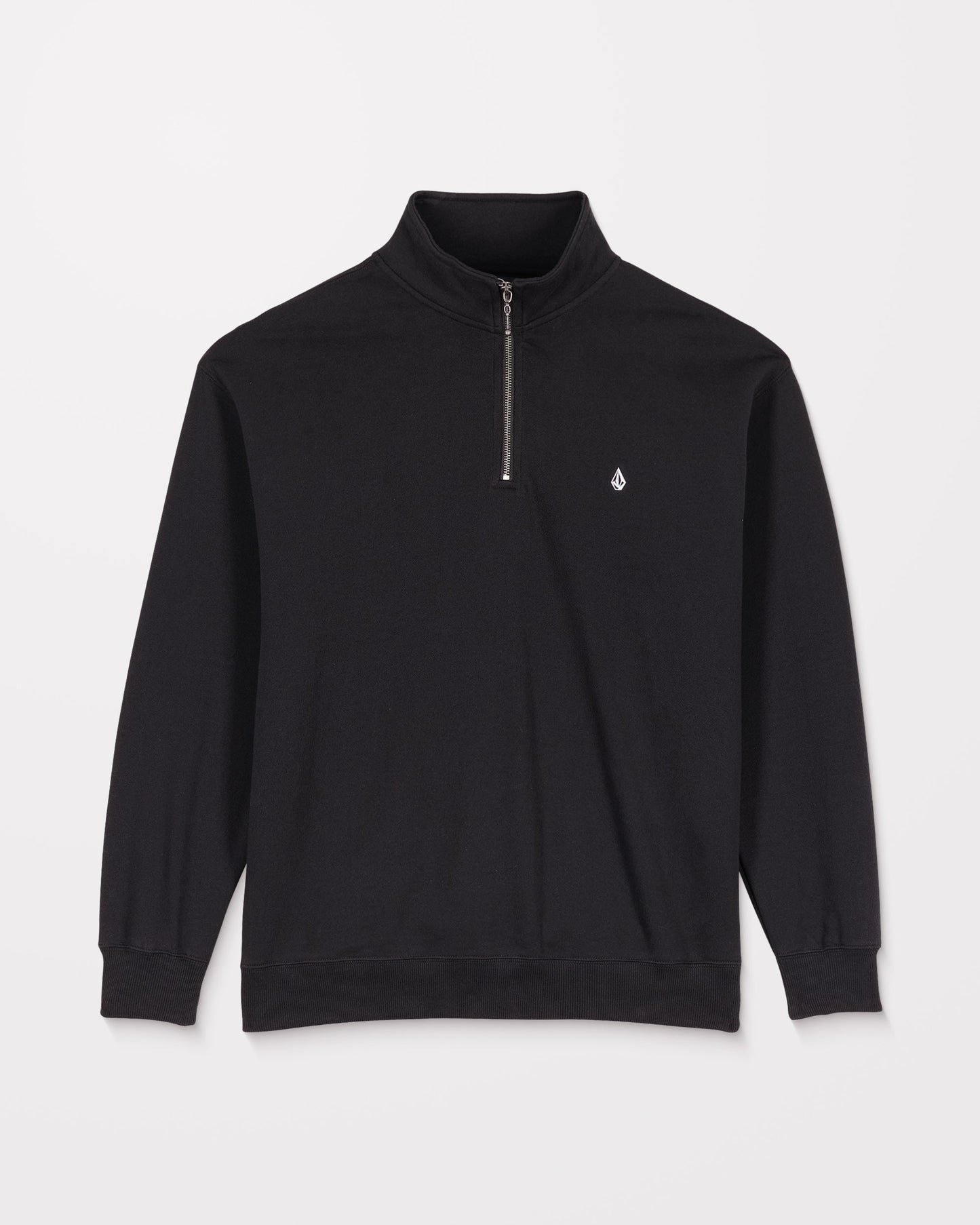 Sweatshirt Zippé Single Stone - Black