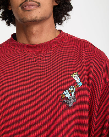 JJ Villard Sweatshirt - Rettungsschwimmer Rot