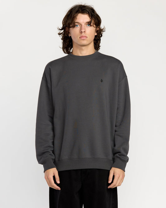 Single Stone Sweatshirt - Asphaltschwarz