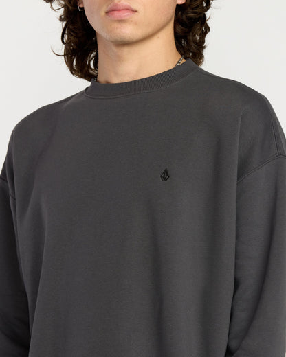 Single Stone Sweatshirt - Asphaltschwarz