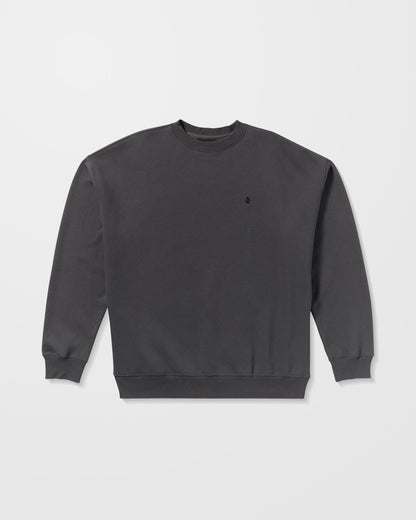 Single Stone Sweatshirt - Asphaltschwarz