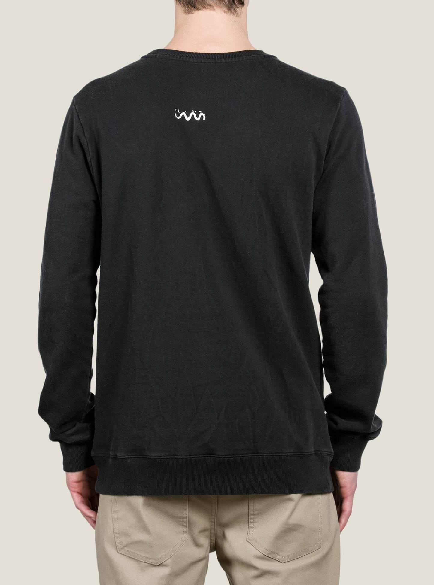 Sweat À Col Rond Reload Crew - Washed Black