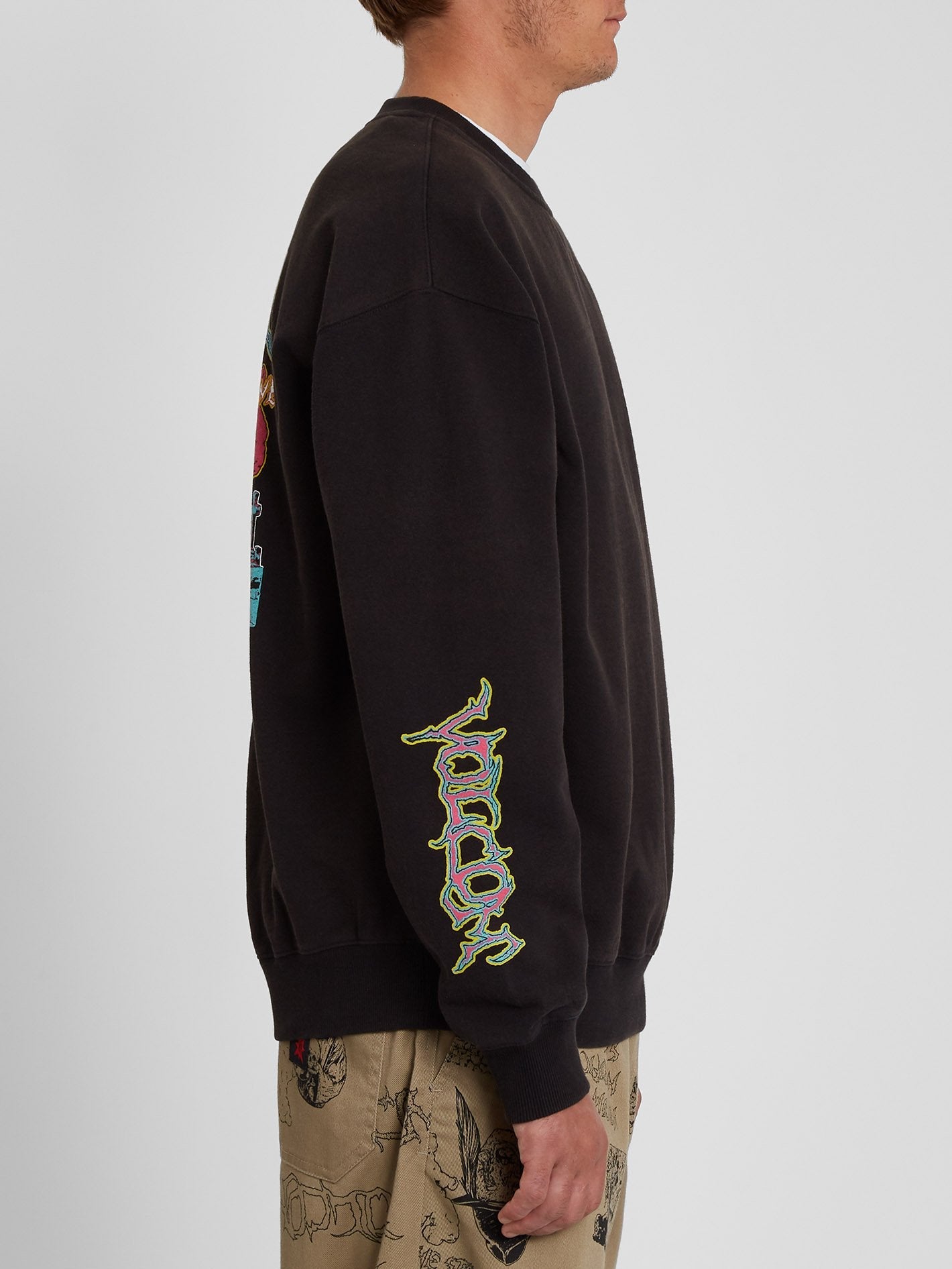 Black Sounds Sweatshirt - SCHWARZ