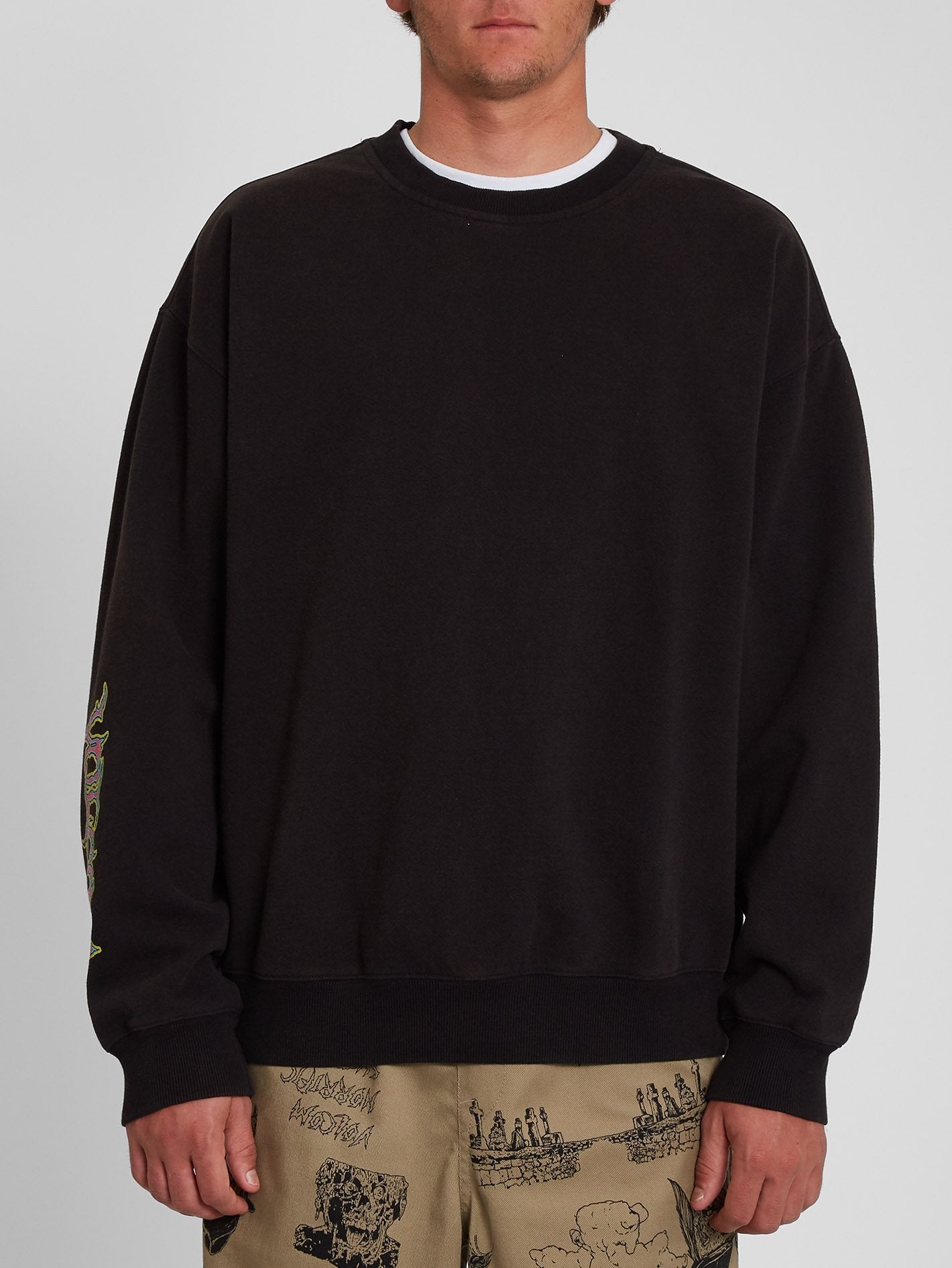 Black Sounds Sweatshirt - SCHWARZ
