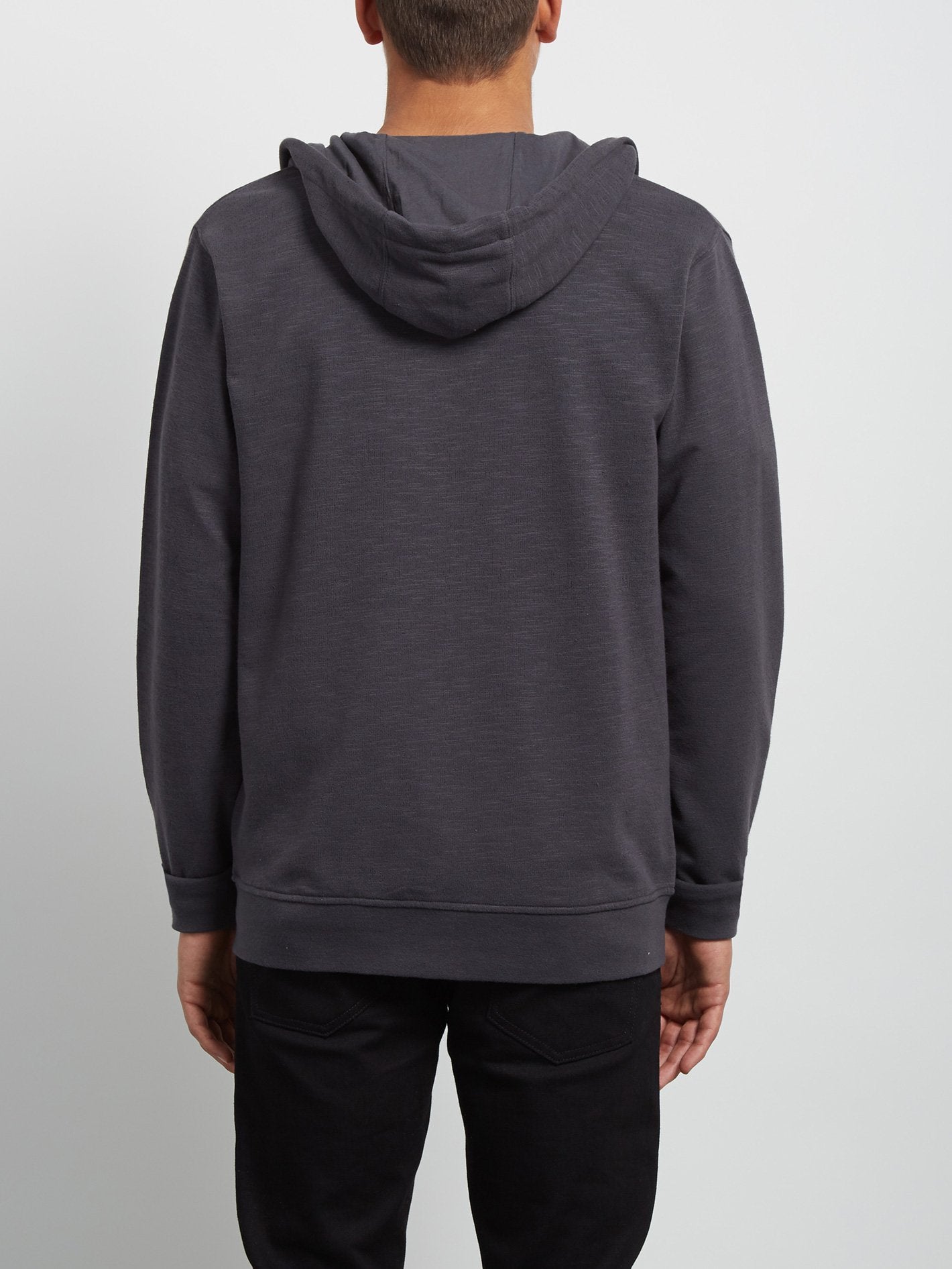 Litewarp Hooded Zip Sweatshirt - Heather Black