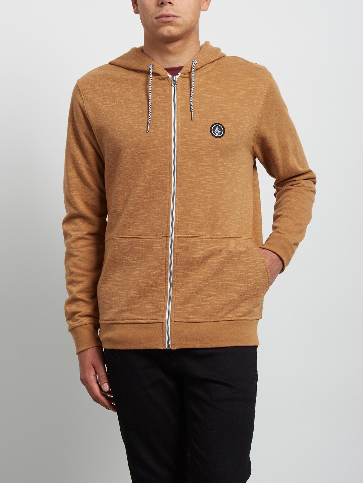 Sweatshirt zippé à capuche Litewarp - Hazelnut