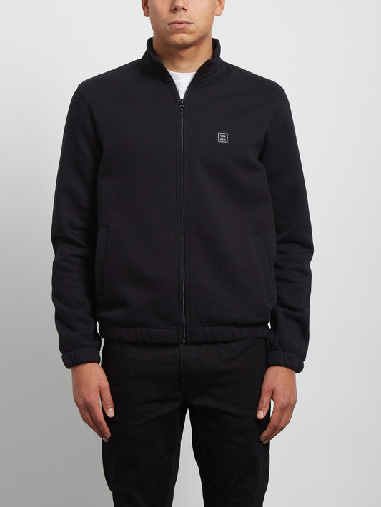 Sweatshirt zippé Hutson - Black