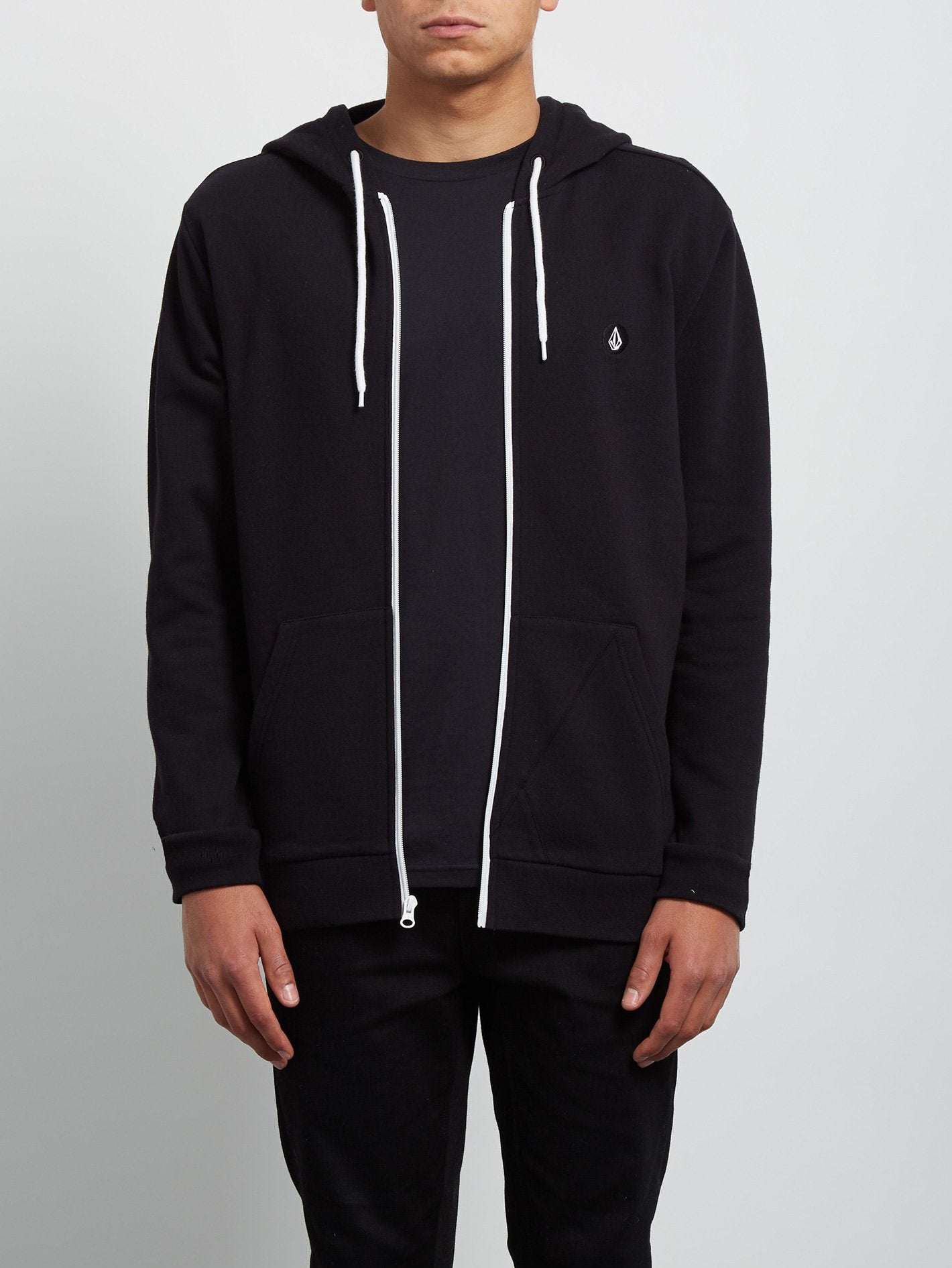Sweat Iconic Zip - Black