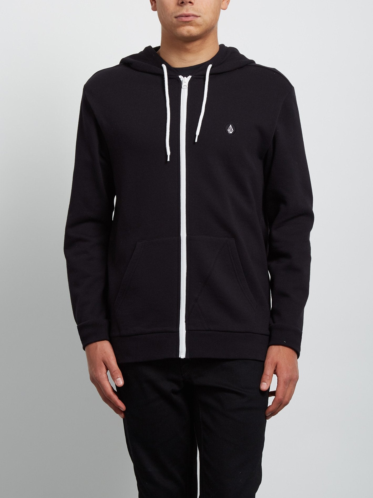 Sweat Iconic Zip - Black