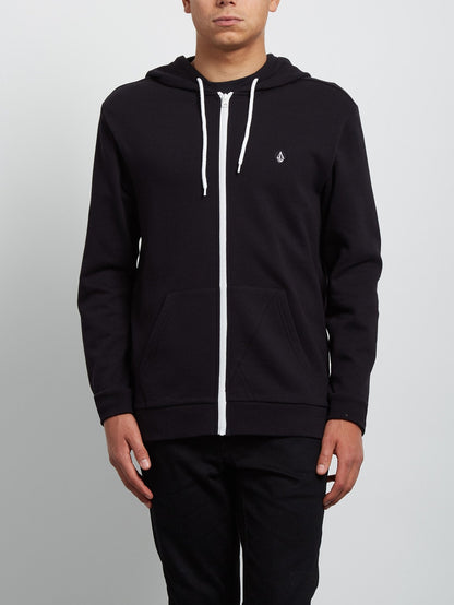 Sweat Iconic Zip - Black