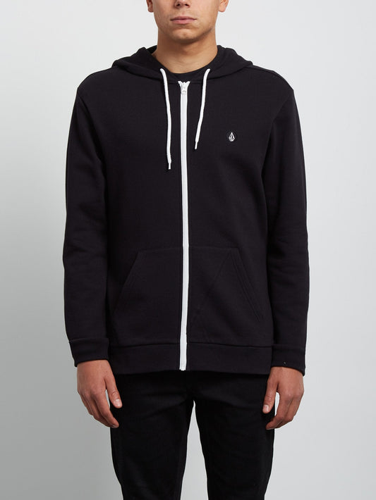 Sweat Iconic Zip - Black