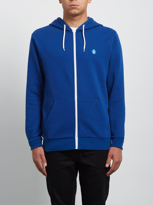 Sweat Iconic Zip - Camper Blue