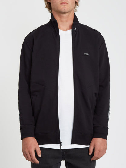 Veeline Sweatshirt mit Reißverschluss – SCHWARZ