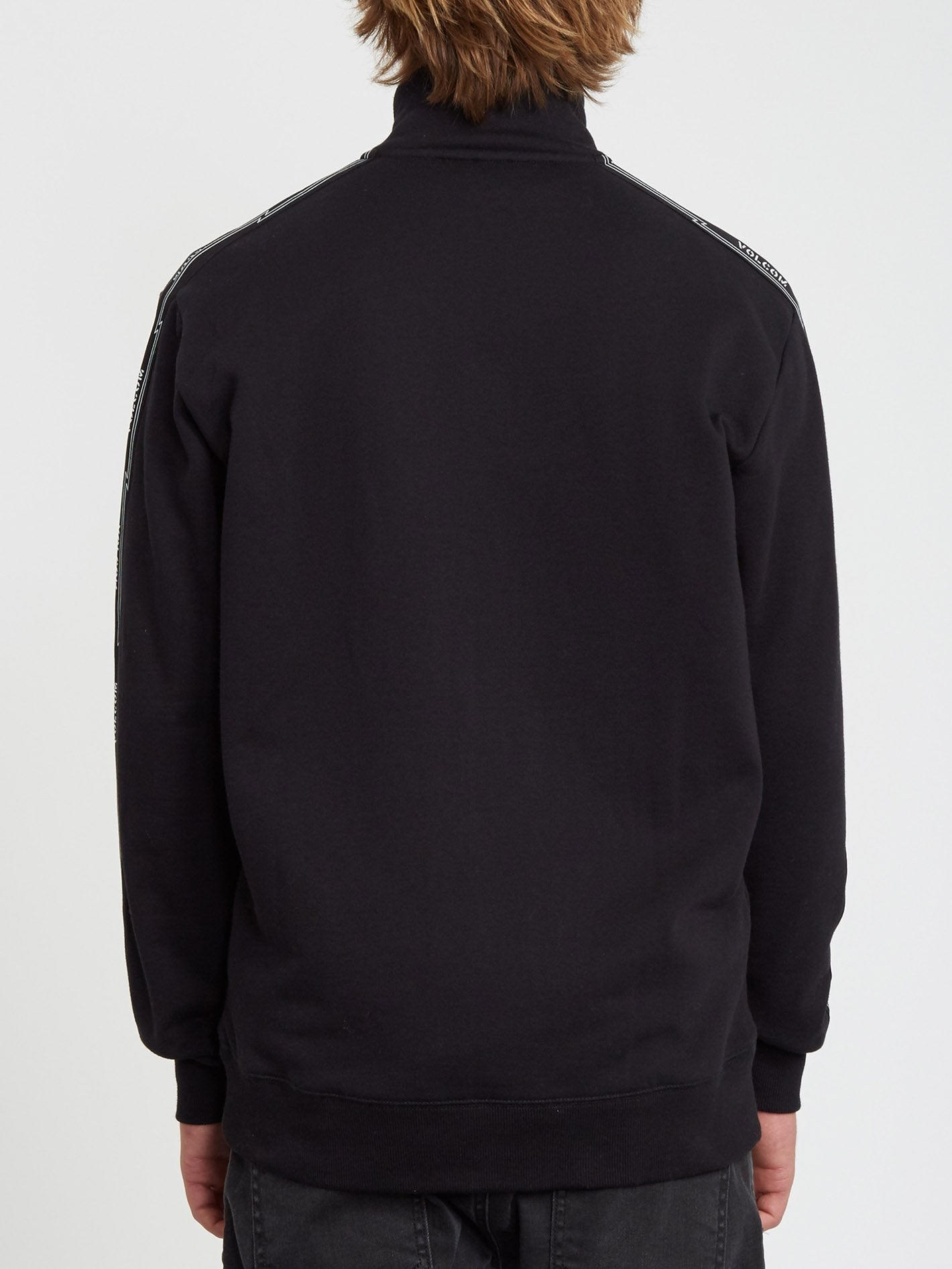 Veeline Sweatshirt mit Reißverschluss – SCHWARZ