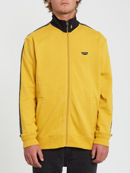 Veeline Sweatshirt mit Reißverschluss – GOLD