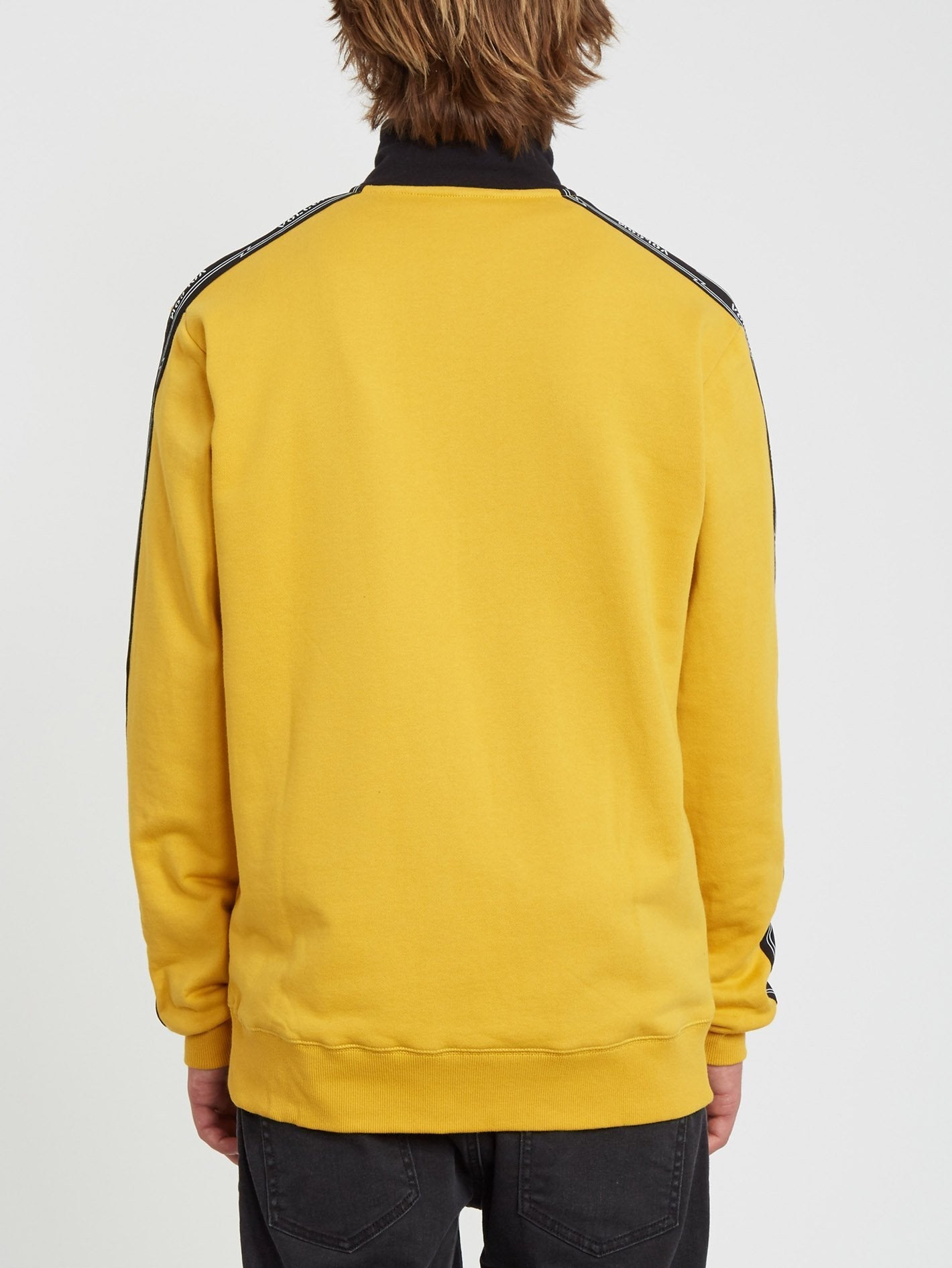 Veeline Sweatshirt mit Reißverschluss – GOLD