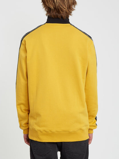 Veeline Sweatshirt mit Reißverschluss – GOLD