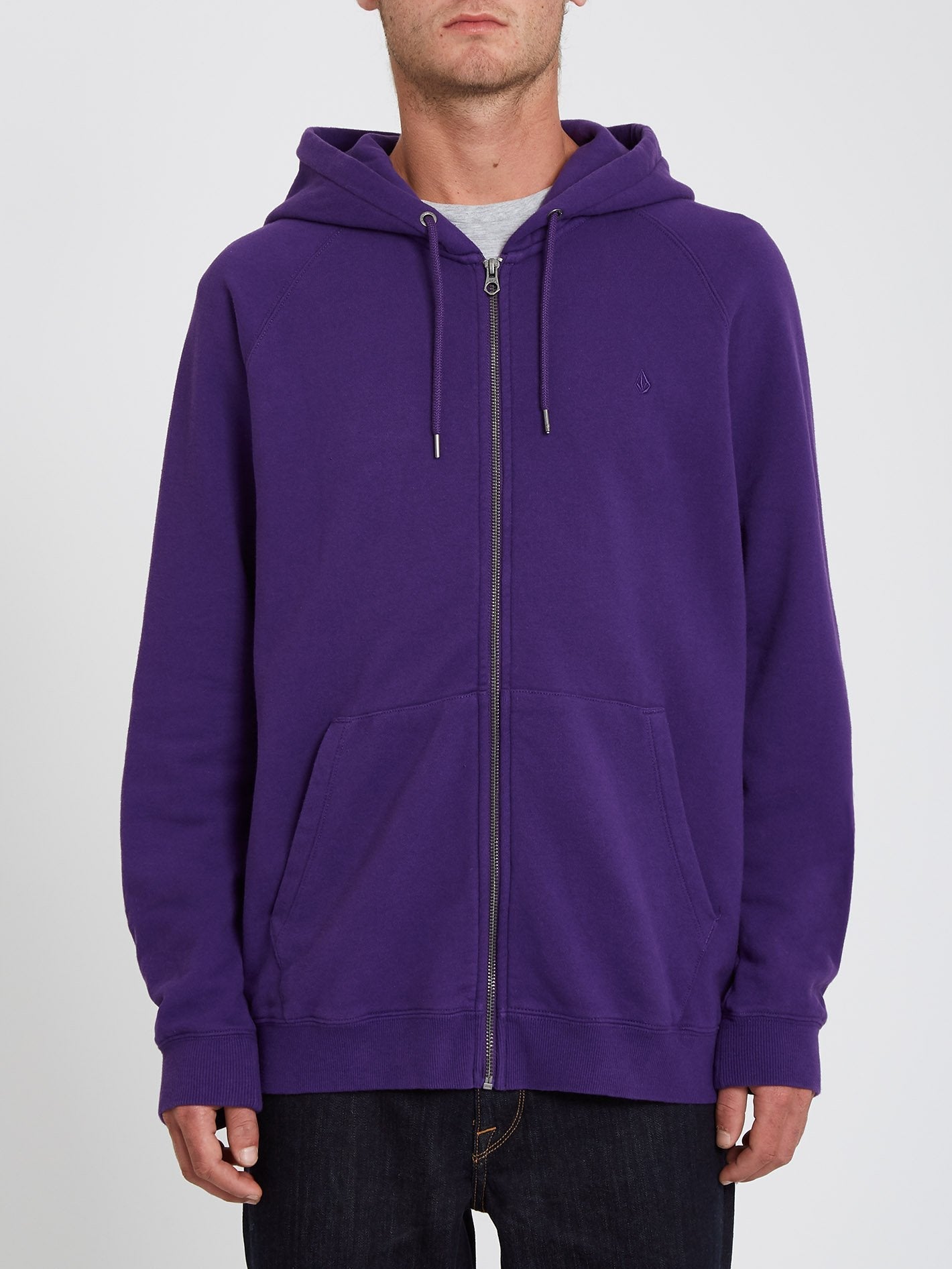 Freeleven Zip-Up Hoodie - Indigo Purple