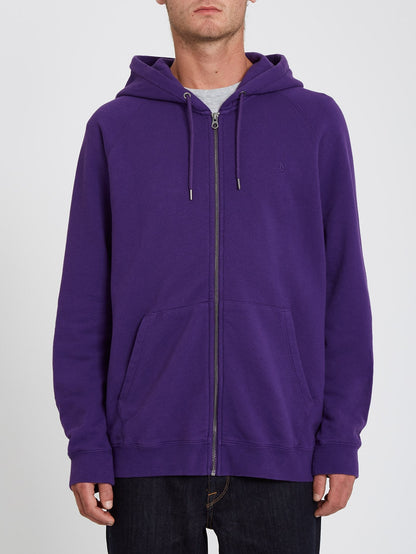 Freeleven Zip-Up Hoodie - Indigo Purple