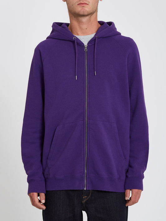 Sweat à Capuche Zippé Freeleven - VIOLET INDIGO