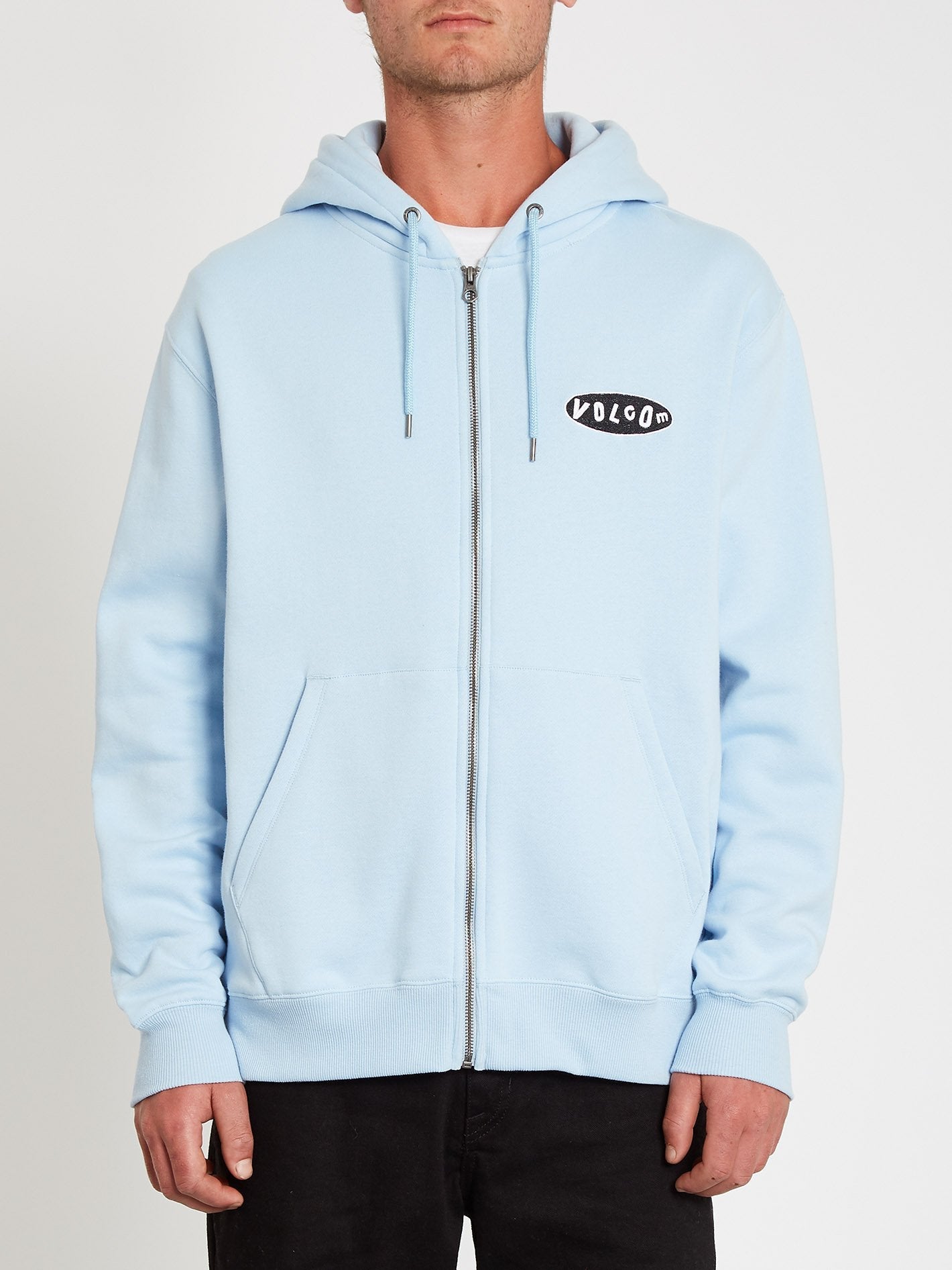 Supply Stone Sweatshirt mit Reißverschluss - Ätherblau