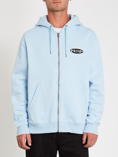 Supply Stone Sweatshirt mit Reißverschluss - Ätherblau