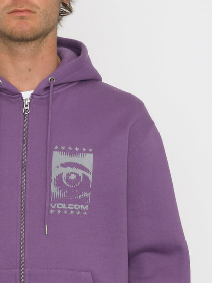 Sweat à capuche zippé Watanite - DEEP PRUPLE