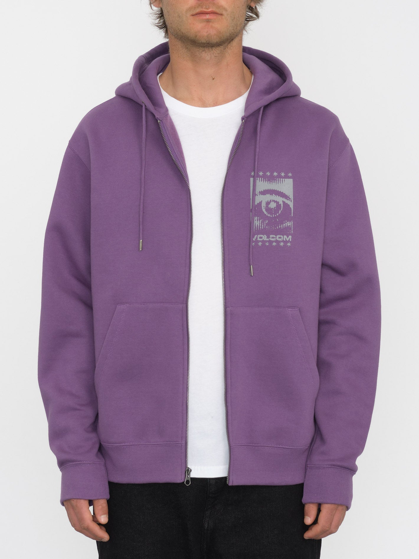 Sweat à capuche zippé Watanite - DEEP PRUPLE